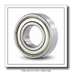 12 mm x 18 mm x 4 mm skf W 61701 R-2ZS Deep groove ball bearings