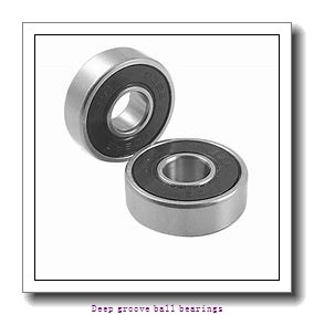 8 mm x 12 mm x 3.5 mm skf W 637/8-2ZS Deep groove ball bearings