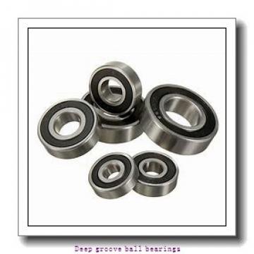 7 mm x 14 mm x 5 mm  skf W 628/7 R-2Z Deep groove ball bearings