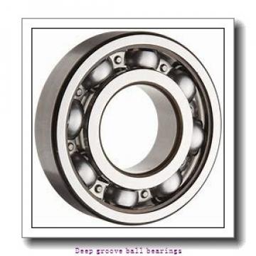 12 mm x 28 mm x 8 mm  skf W 6001 Deep groove ball bearings