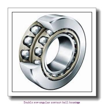 25,000 mm x 52,000 mm x 20,600 mm  SNR 5205ZZG15 Double row angular contact ball bearings