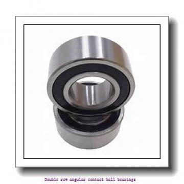 40 mm x 90 mm x 36.5 mm  SNR 3308AC3 Double row angular contact ball bearings
