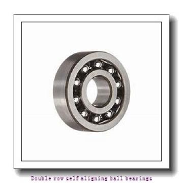 25 mm x 62 mm x 17 mm  NTN 1305SK Double row self aligning ball bearings