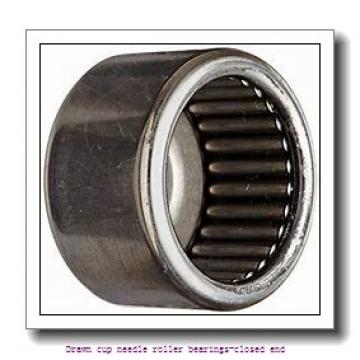 NTN BK2212 Drawn cup needle roller bearings-closed end